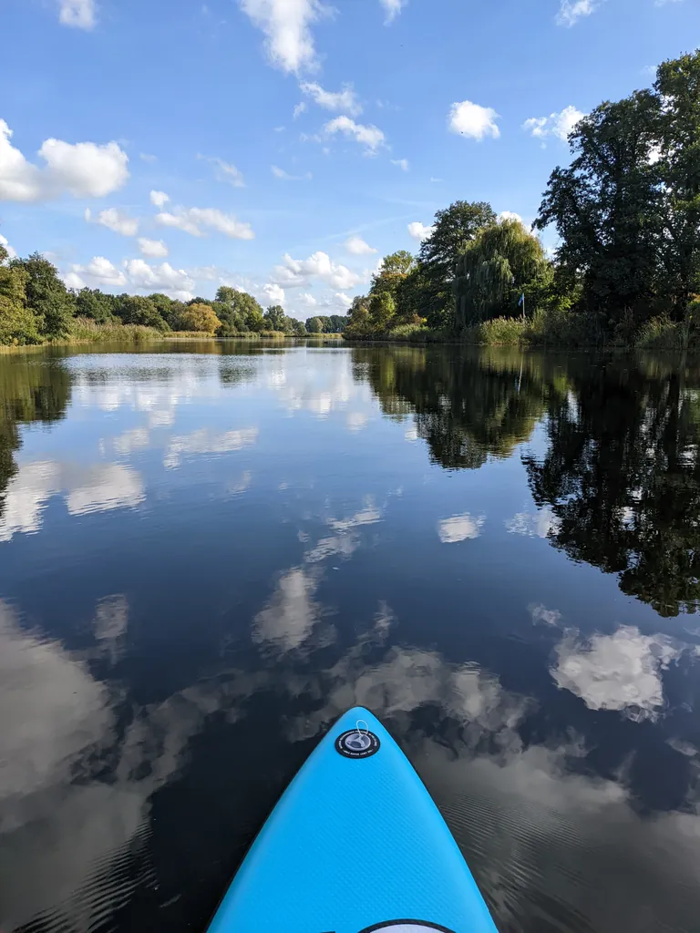 Lake with SUP